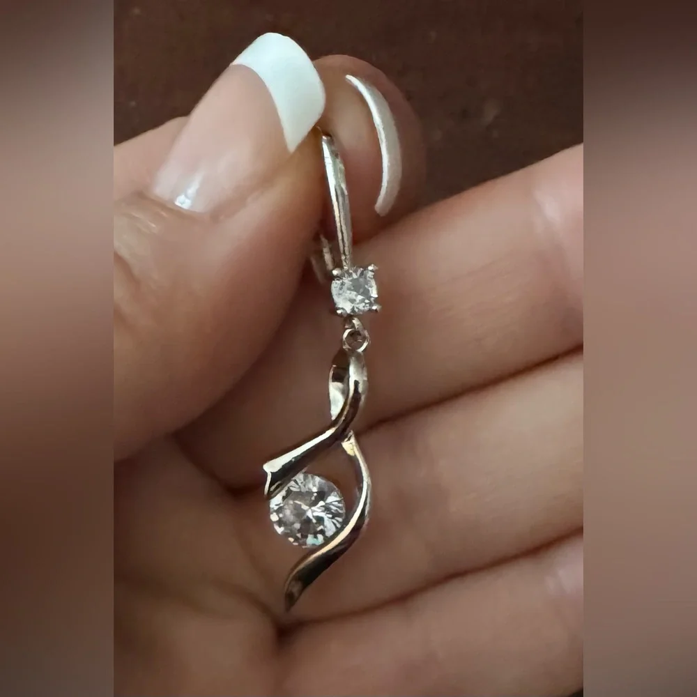 925 Silver Earrings - Picture 2 of 3